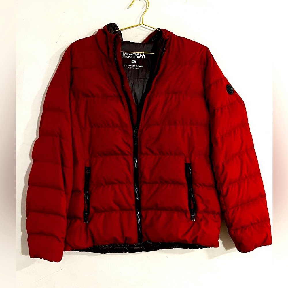 MICHAEL KORS OUTLET Blackfin Quilted Nylon Puffer Jacket Xl